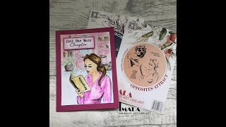 Imala Opposites Attract stamp and One More Chapter Stamps