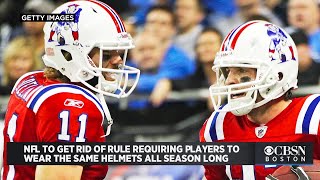 NFL Will Legalize 'Pat Patriot' Throwback Helmet ... But Not Until 2022