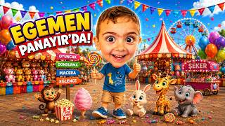 Egemen İle Panayi̇rde Eğlenceni̇n Di̇bi̇ne Vurduk