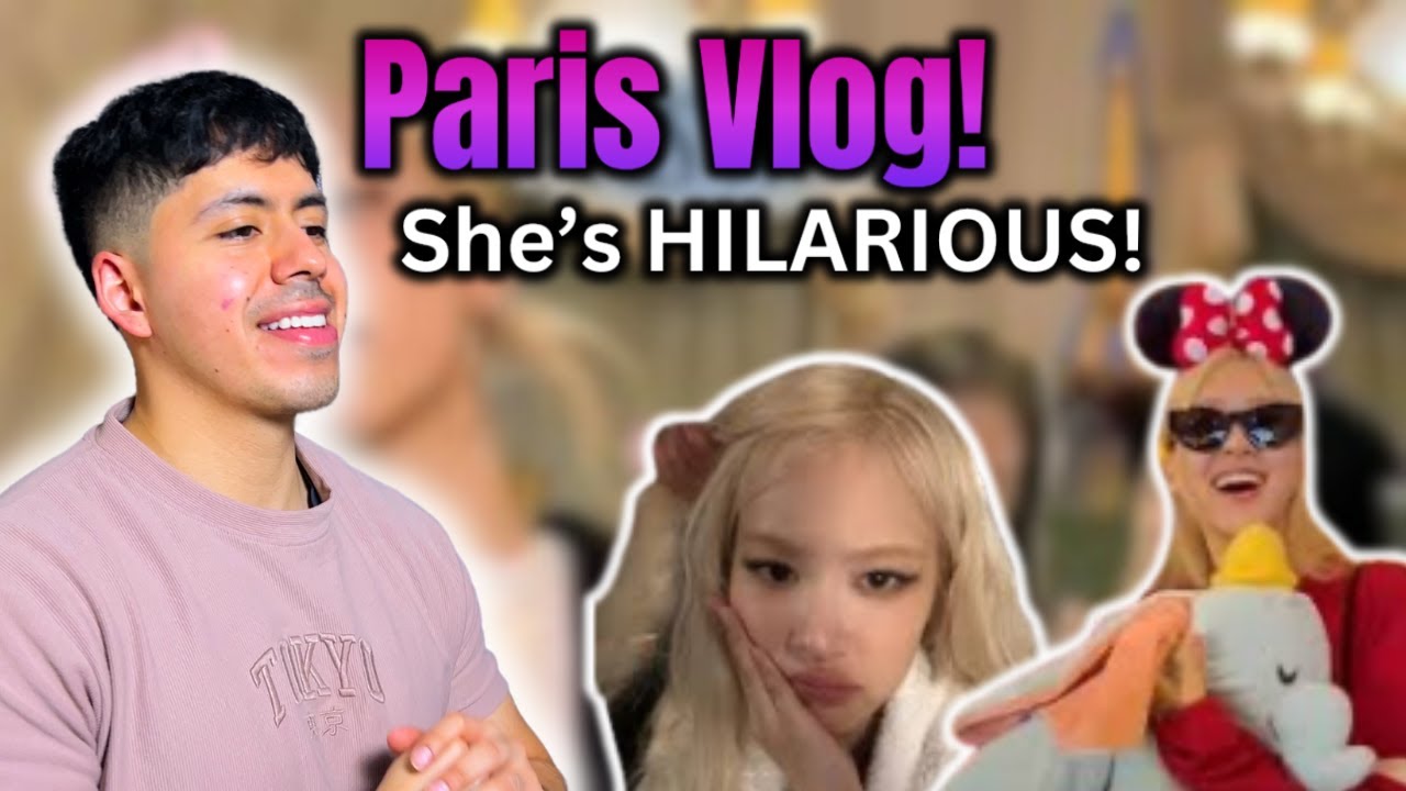 Rosé from BLACKPINK visits PARIS [ REACTION!! ] 'Paris Vlog'