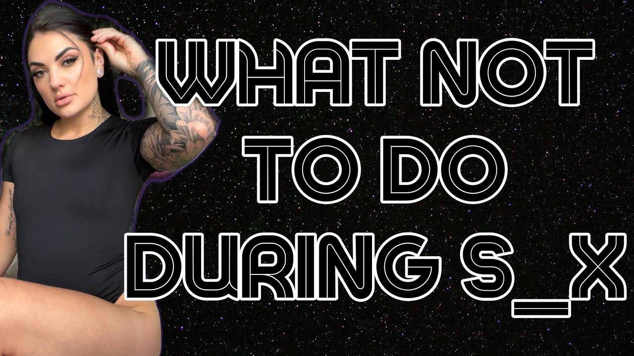 What NOT to do in bed!