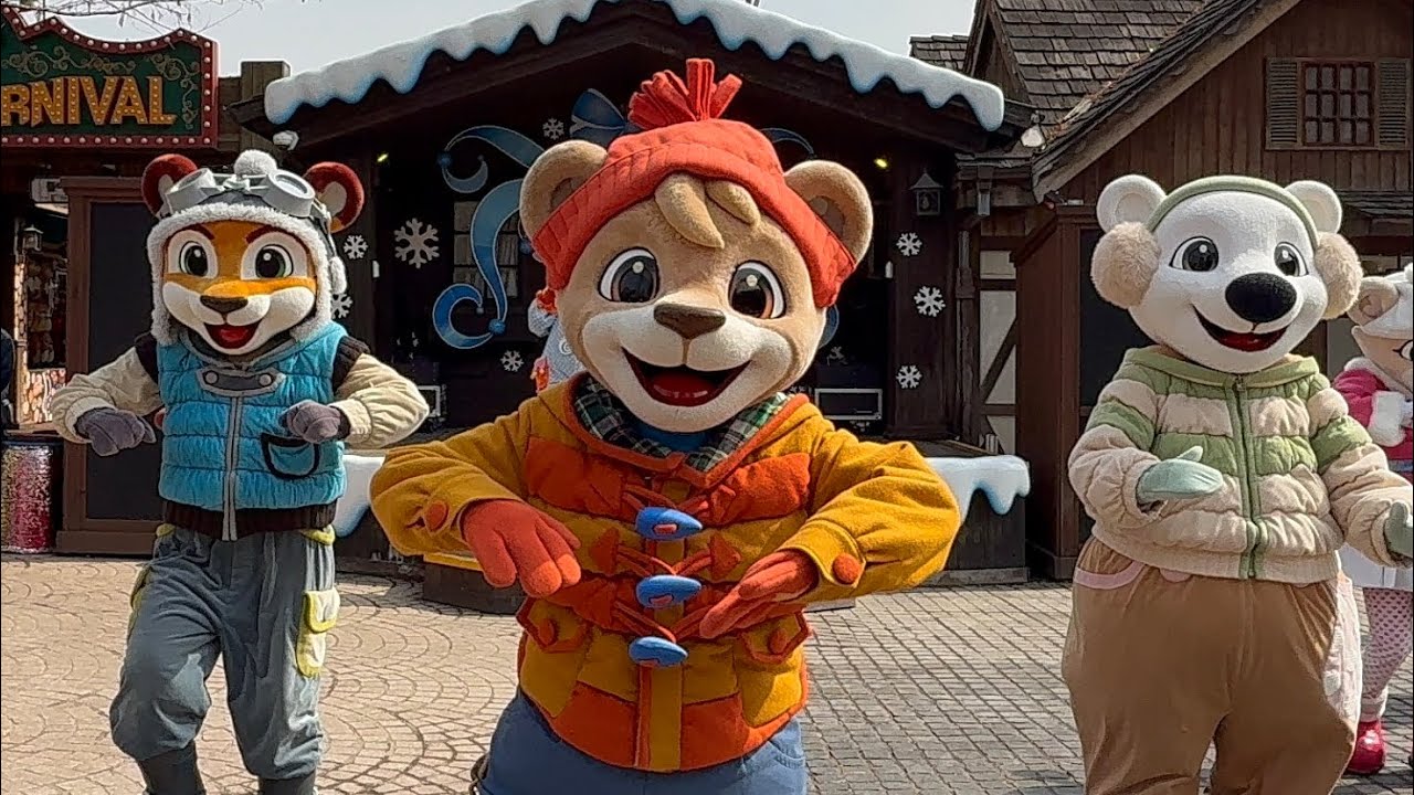 [4K] 20260305 에버랜드 런런런! 스노우 프렌즈 1회차 Everland Run Run Run! Snow Friends 1