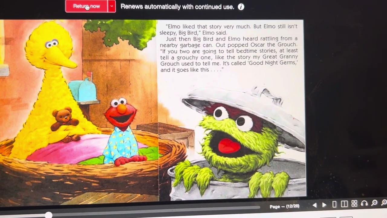 Elmo's Sleepytime Stories: A Sesame Street book (1996)