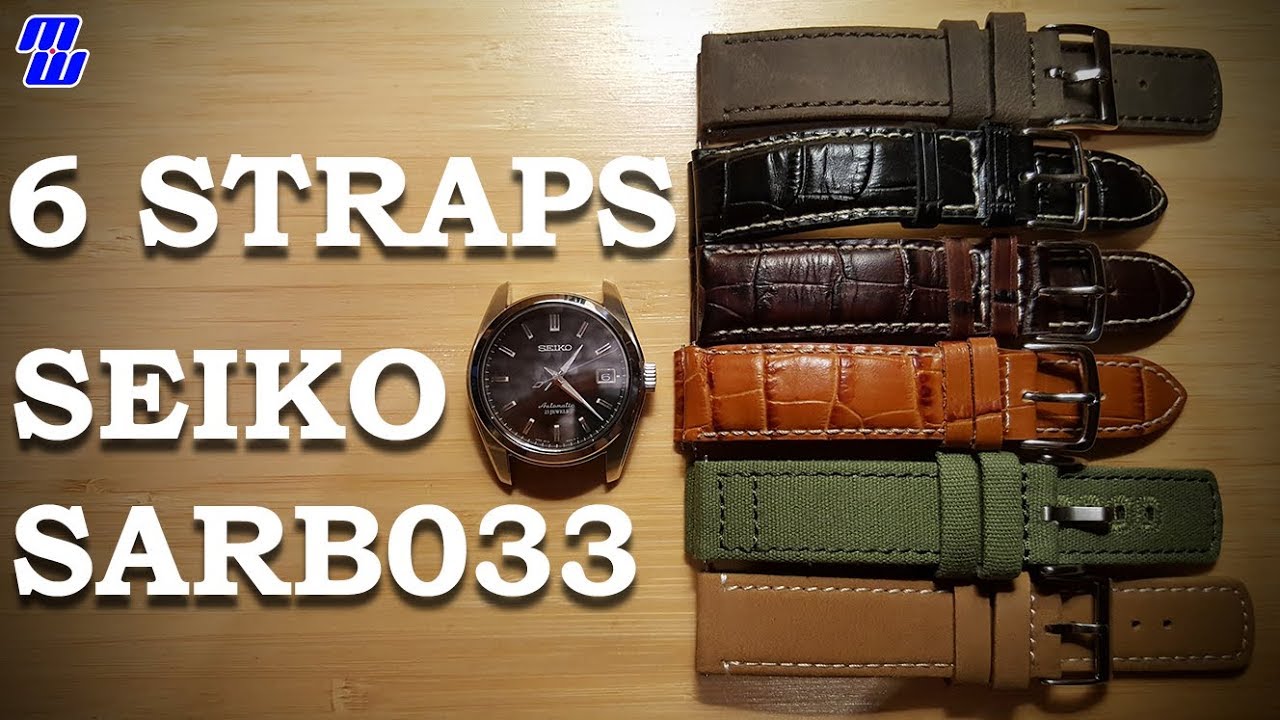 Six Different Straps on the Seiko SARB033 Make It Even More Amazing ...