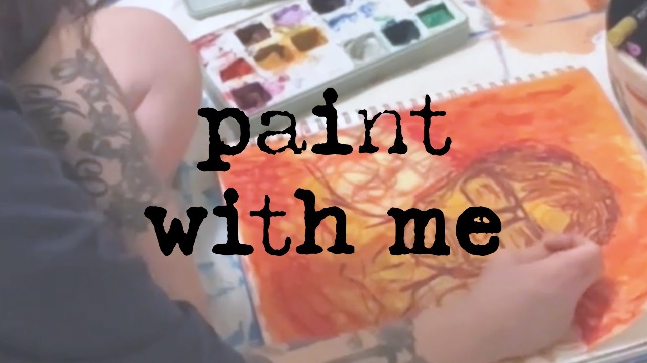 Paint with Me | Art Journal - 20 Minute Body Doubling for Creativity