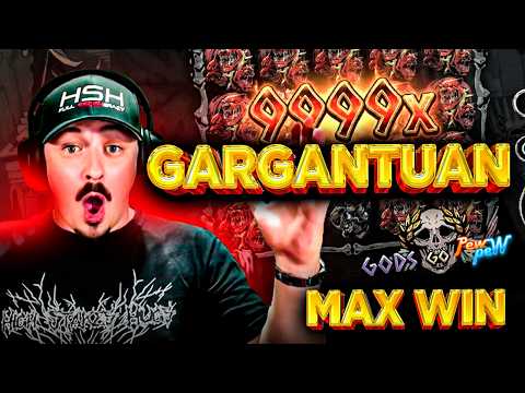 GODS GO PEW PEW GARGANTUAN MAX WIN | HSH REACTS