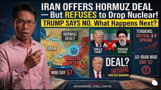 Iran Offers Hormuz Deal — But REFUSES to Drop Nuclear! Trump Says No. What Happens Next?