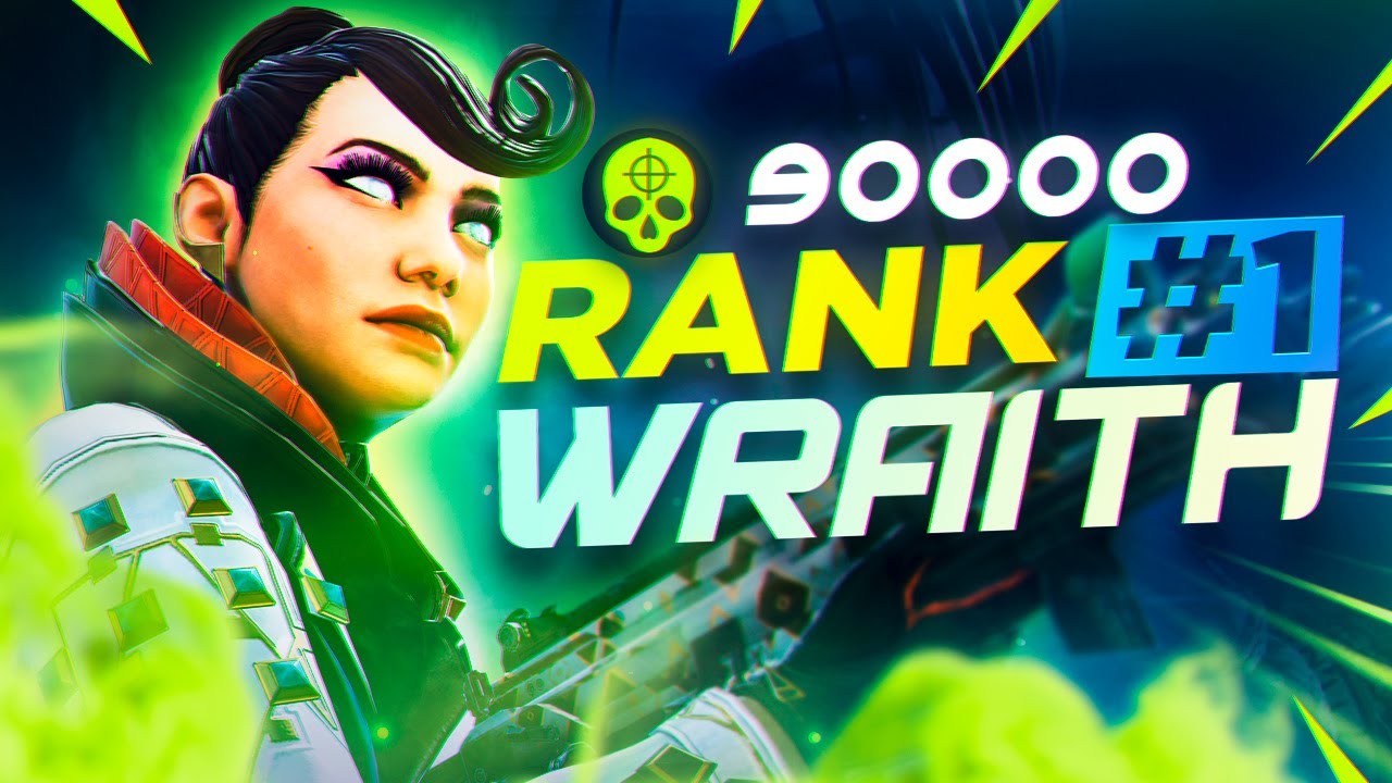 Wraith Thumbnail Rank THE #1 RANK WRAITH MAIN IN SEASON 7 (90,000 Kills) - Apex Legends - YouTube
