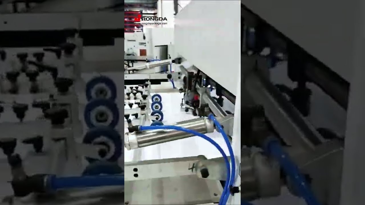 RDMG1080 Fully Automatic Die Cutting Machine YouTube