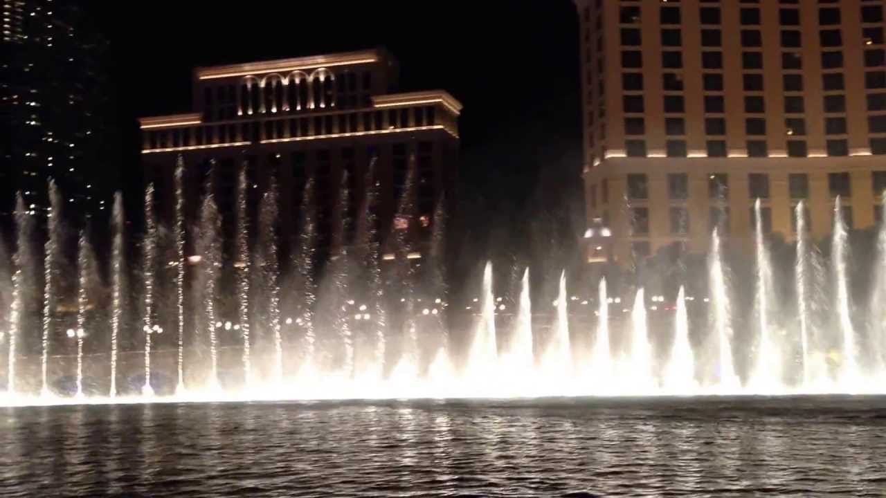 Bellagio Fountain Show Viva Las Vegas YouTube