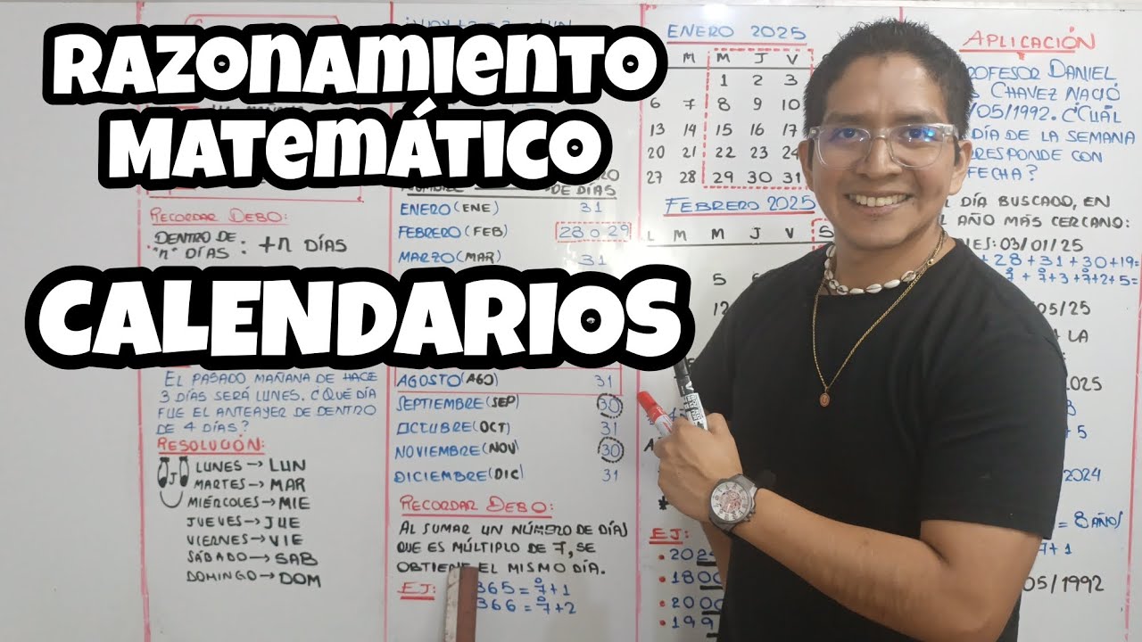 RM: Calendarios (teoría)