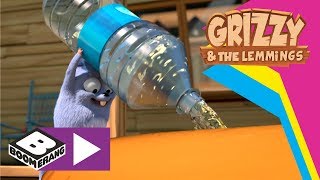 Grizzy and The Lemmings | Rubber Pool | Boomerang Resimi