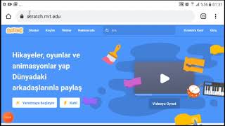 Telefonda Scratch Kullanımı