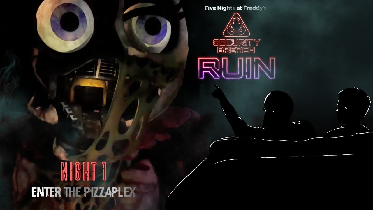 Bro can't escape the pizzaplex for nothing 🥲 #fyp #fnaf #fnafsecurity, FNAF Security Breach Ruin