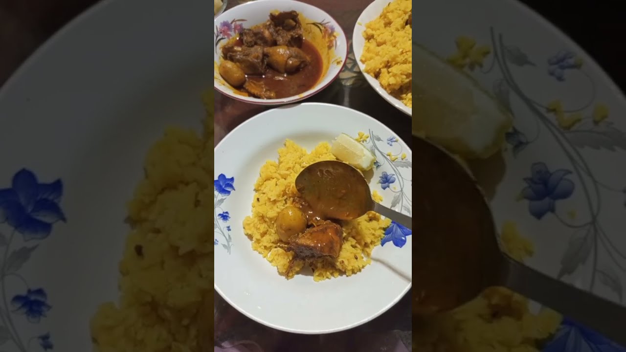 মাটির চুলায় দেশি মোরগ আর ভুনা খিচুড়ি রান্না করলাম 🔥 