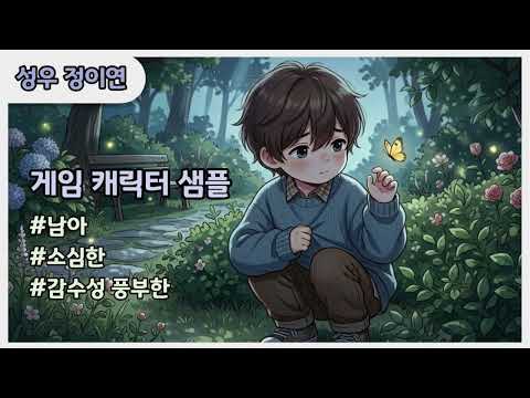 성우 정이연 [게임샘플] 남아_소심한 / 감수성 풍부한