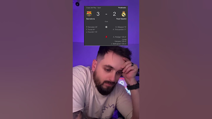 Barça 3-2 Real Madrid. No voy a llorar