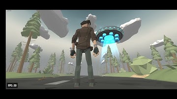 Finding ruby wound + ufo encounter the walking zombie 2