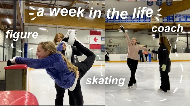 a week in the life of skating coach during christmas ⛸️🎄 | teaching choreography and spin lessons
