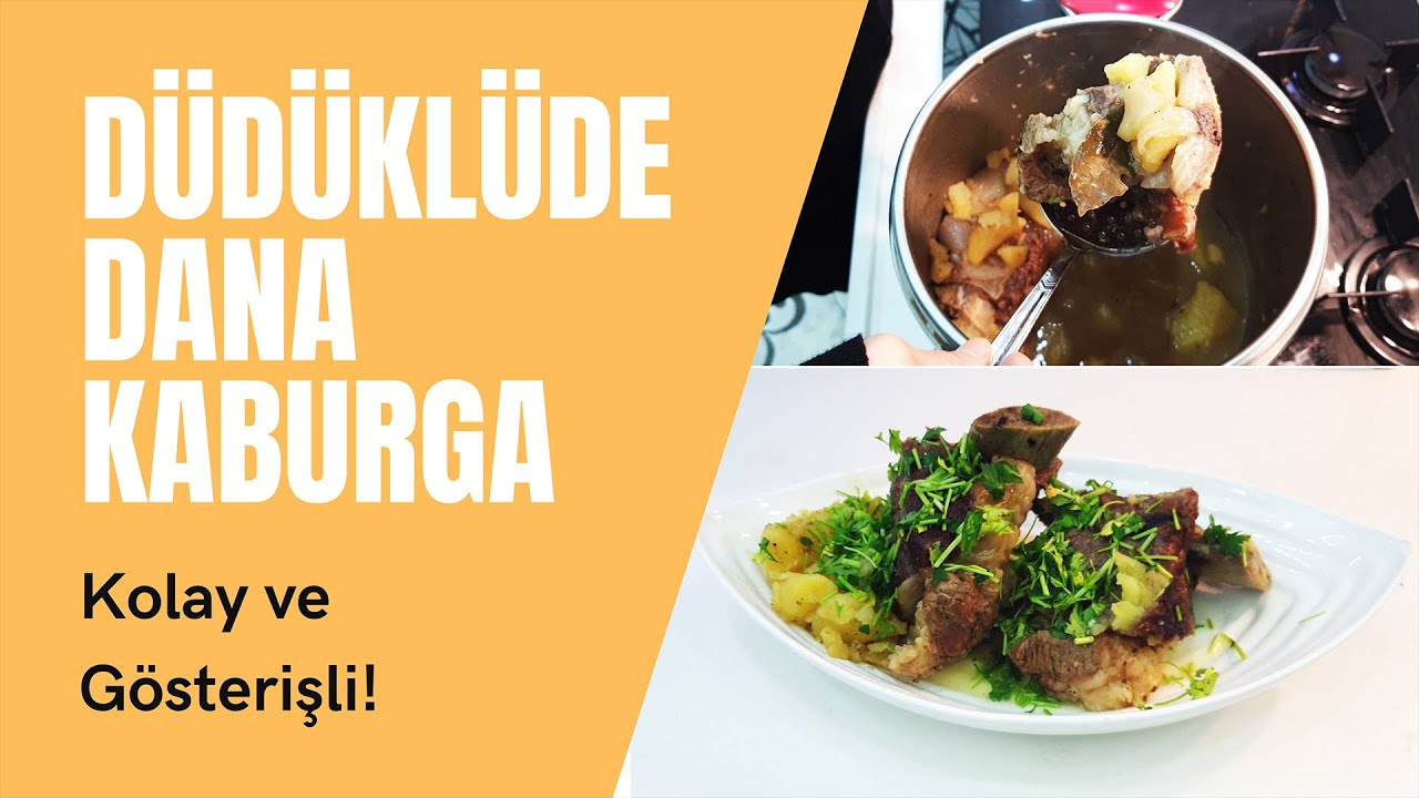Evde Dana Kaburga Tarifi | Kolay ve Pratik (Düdüklüde)