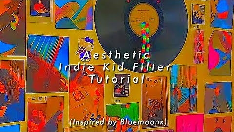 🍄~Aesthetic Indie Kid Filter Tutorial [Apps to edit Aesthetic Indiekidfilter]//Blushyycore