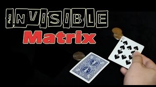 Free coin magic  Invisible Matrix Tutorial