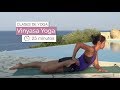 Clase de yoga vinyasa yoga 25 minutos