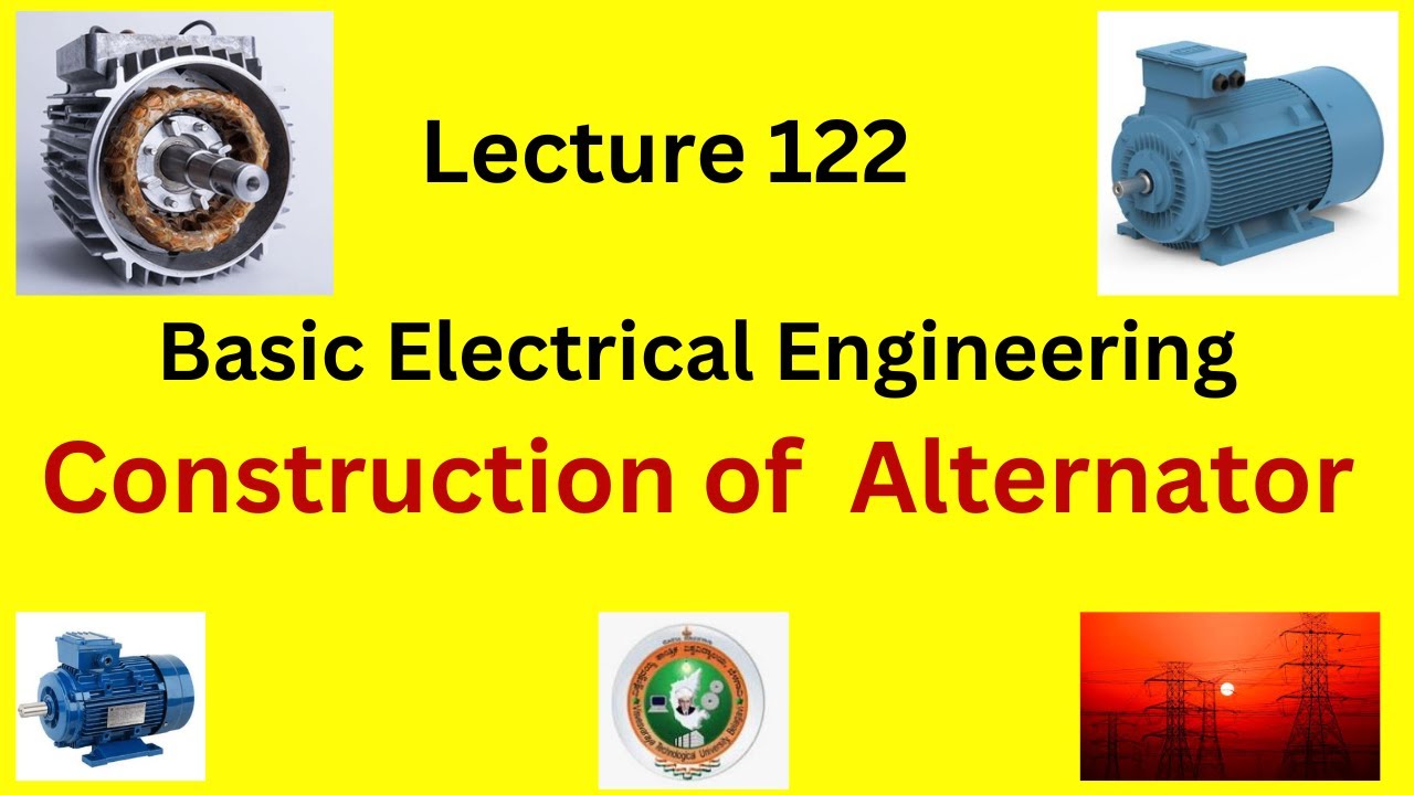 🔧 Construction of Alternator | Salient Pole vs Non-Salient |Basic ...