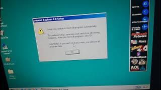 How to install internet explorer 4.01 on Windows 98 first edition on VMware