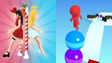 Destiny Run Vs Stack Rider All Levels Mobile Walkthrough Gameplay Trailers Update Pikaok01