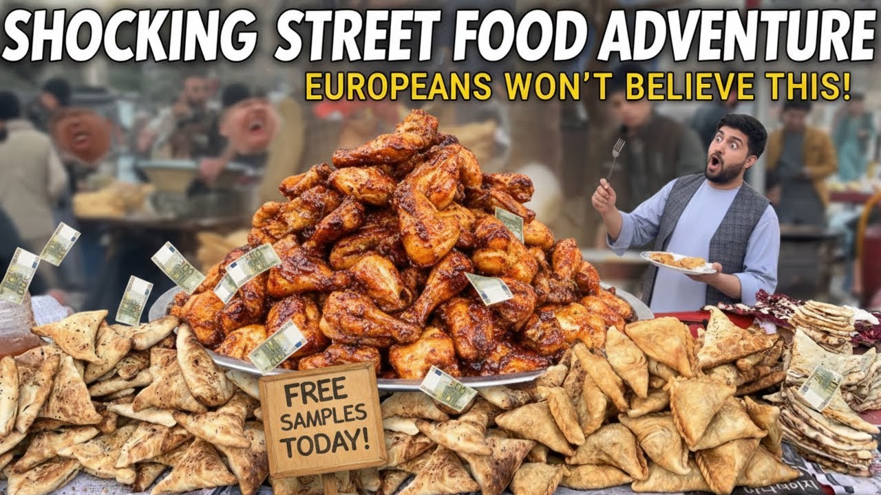 SHOCKING Street Food in Mazar!🌙| Ramadan Day2 The Best Bolani & Yogurt Drink 🇦🇫