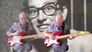 Video thumbnail of "Fool's Paradise - Buddy Holly - instrumental cover by Dave Monk"