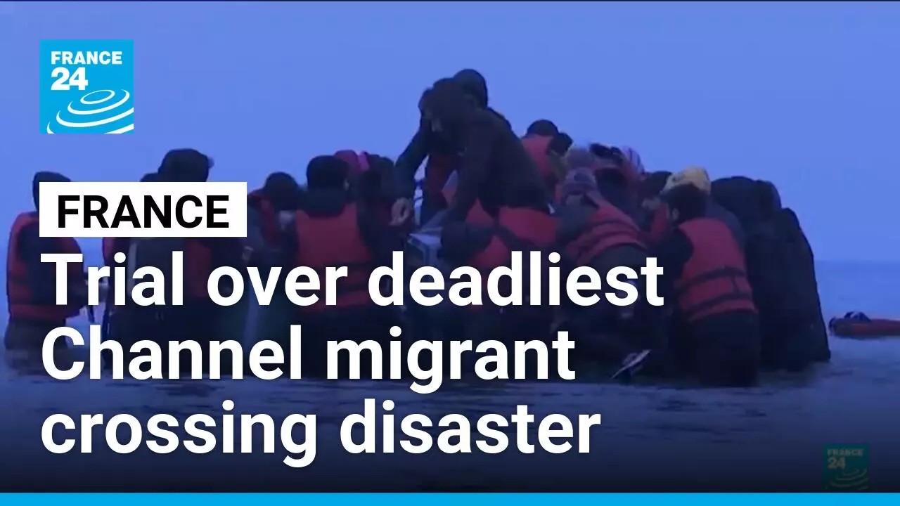 Suspected migrant smugglers go on trial in Paris over mass drowning in Channel • FRANCE 24 English