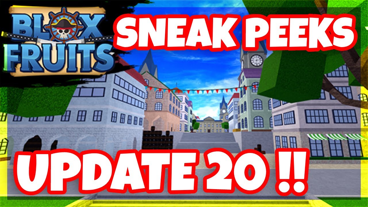 UPDATE 20 SNEAKPEEK  Blox Fruits 