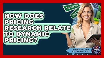 How Does Pricing Research Relate To Dynamic Pricing? - Marketing and Advertising Guru