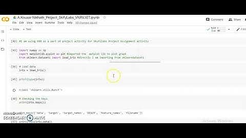 Machine Learning using Python - Project assignment for Skyfi Labs Online Course - by (Kousar)