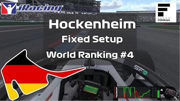 iRacing SuperFormula Hotlap | 25S2 World Ranking #4 | Hockenheimring