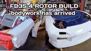 4 Rotor FD3S build - Arrived from Japan Full wide body first look and picking up the kit