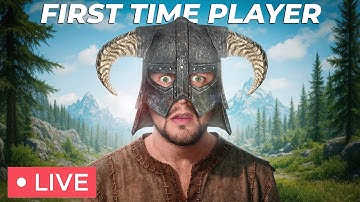 PLAYING SKYRIM FOR THE FIRST TIME EVER (LIVESTREAM) #2 