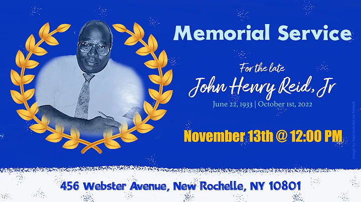 New Rochelle SDA - Memorial Service for Elder John...