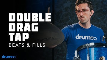How To Play A Double Drag Tap On The Drums - Drum Rudiment Lesson