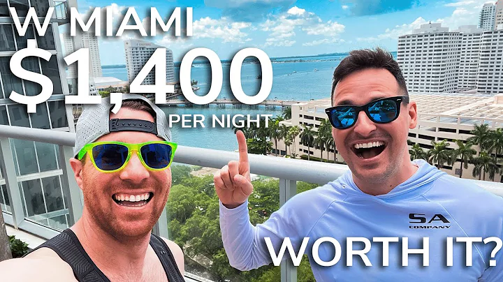 The W Miami Hotel - a W Hotel Tour & Review! Best Hotel in Miami!