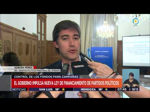 TV Pública Noticias - Ley de Financiamiento de los Partidos Políticos
