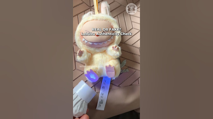 REAL OR FAKE? Labubu Authenticity Check! ✅ #labubu #authentic #blindbox