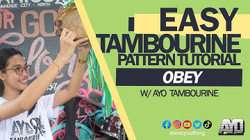 Easy Tambourine Pattern: OBEY | Tutorial