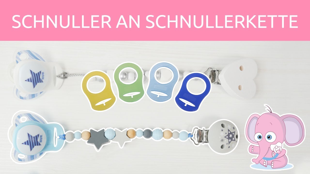 Wie Lang Darf Eine Schnullerkette Sein Anleitung: Schnuller an Schnullerkette mit Silikonring befestigen