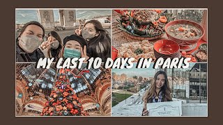 My Last 10 Days in Paris - Graduation, Mukbangs, Shopping and more food!