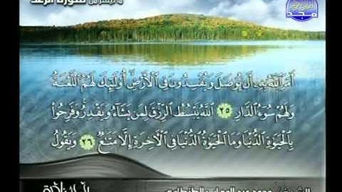 محمد عبدالوهاب الطنطاوى ــ ما تيسر من سورة الرعد