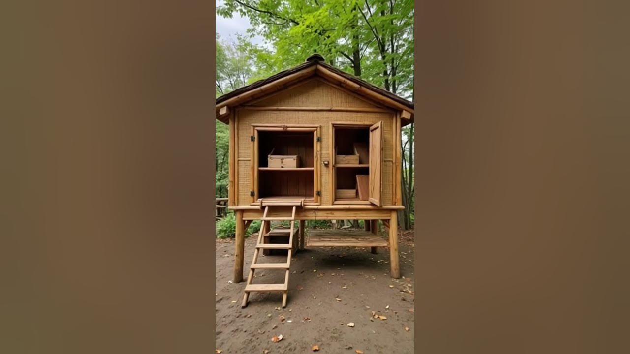 I Built a Bamboo Chicken Coop and It Changed EVERYTHING. #garden #chicken I Built a Bamboo Chicken Coop and It Changed EVERYTHING. #garden #chicken