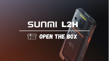 SUNMI L2H - Open the box